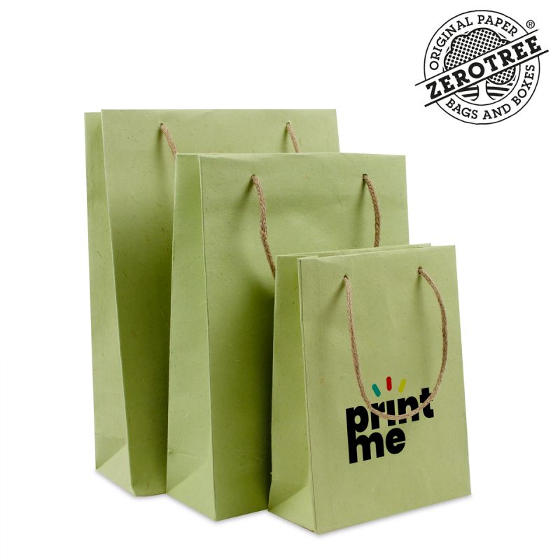 Luxury ZEROTREE® bags - Recycled cotton with grass fibers 
